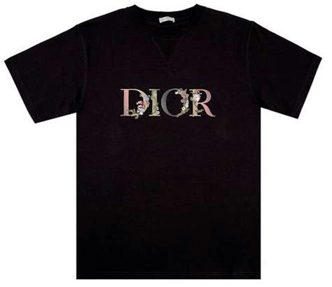 black dior tshirt